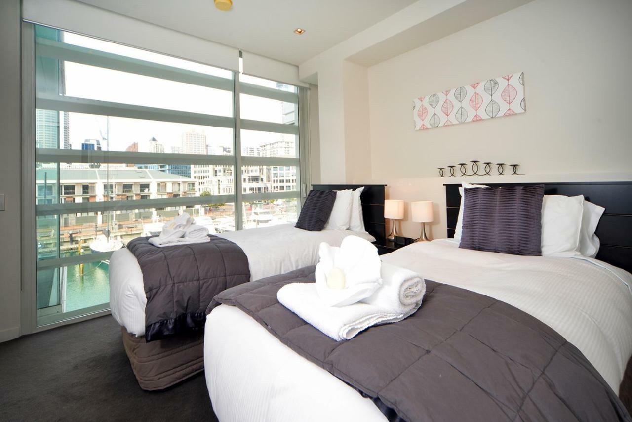 Qv 2 Bedrooms Apartment Overlooking Marina -680 Auckland Kültér fotó